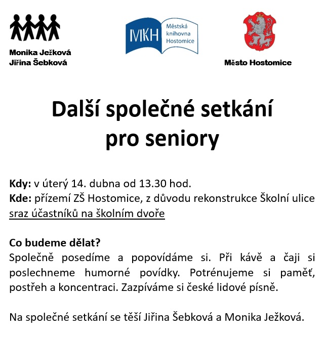 Další setkání pro seniory